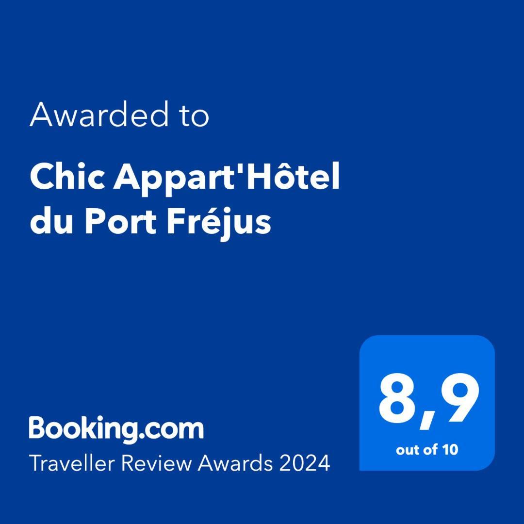 Chic Appart Du Port Fréjus 외부 사진